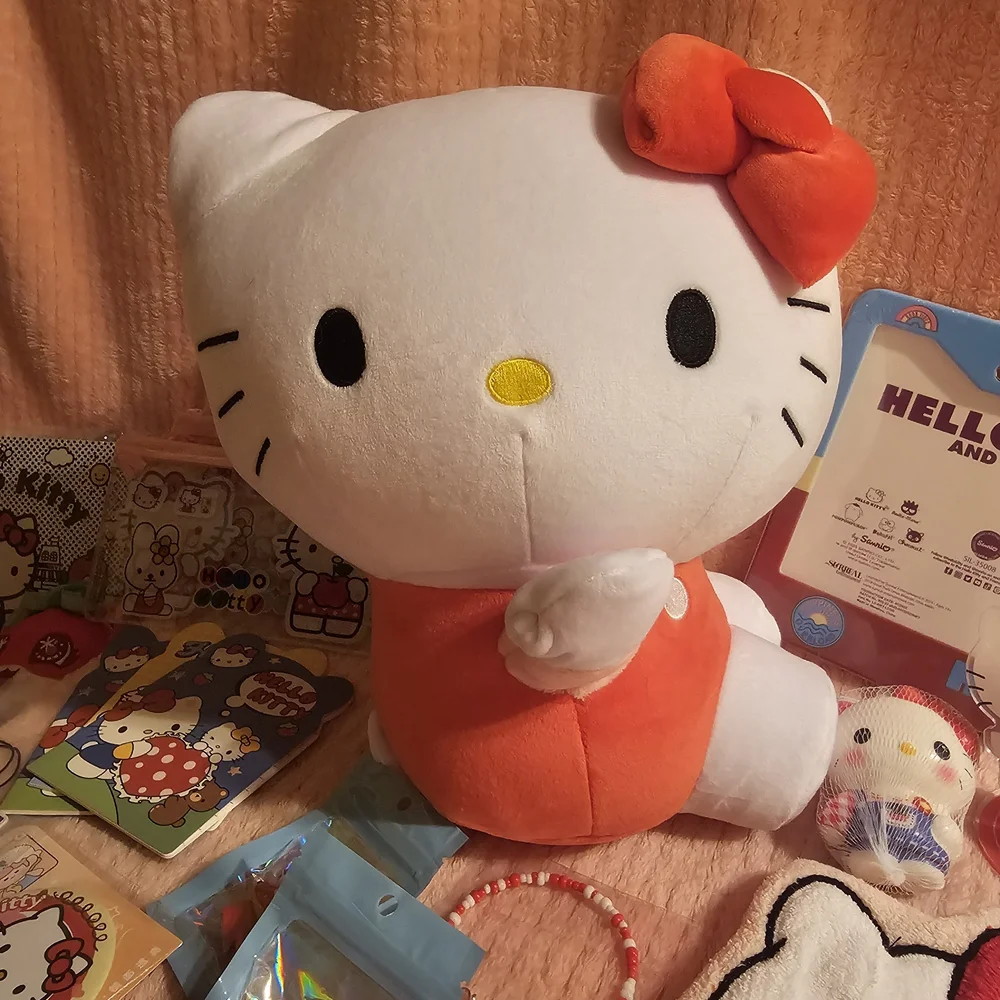 Hello Kitty Plush and Red Sanrio Set HK Gift Bundle Easter Mystery Surprise